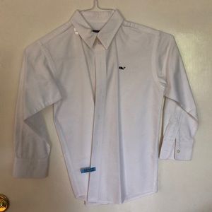 Boys white dress shirt